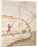 Diagram of a method of supplying water by Mariano di Jacopo
