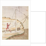 Diagram of a method of supplying water by Mariano di Jacopo