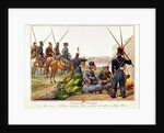 Don Cossacks in 1814 by Austrian School