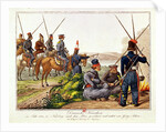 Don Cossacks in 1814 by Austrian School