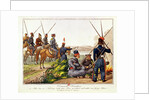 Don Cossacks in 1814 by Austrian School