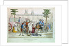 Louis XVI and his family taken to the Temple, 13th August 1792 by French School