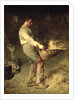 A Winnower, 1866-68 by Jean-Francois Millet