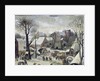 The Census at Bethlehem by Pieter the Elder Bruegel
