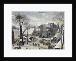 The Census at Bethlehem by Pieter the Elder Bruegel