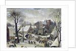 The Census at Bethlehem by Pieter the Elder Bruegel