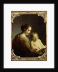 The Virgin Teaching the Infant Christ to Read, c.1630 by Pieter Fransz. de Grebber
