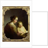 The Virgin Teaching the Infant Christ to Read, c.1630 by Pieter Fransz. de Grebber