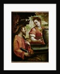 Christ and the Woman of Samaria, c.1575-80 by Luca Cambiaso