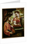 Christ and the Woman of Samaria, c.1575-80 by Luca Cambiaso