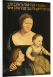 Charity or The Family of the Artist, c.1528 by Hans Holbein the Younger