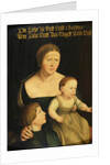 Charity or The Family of the Artist, c.1528 by Hans Holbein the Younger
