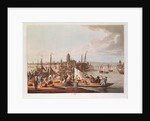 View of Frankfurt, 1814 by German School