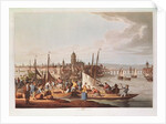 View of Frankfurt, 1814 by German School