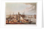 View of Frankfurt, 1814 by German School