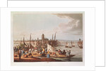View of Frankfurt, 1814 by German School