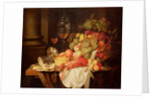 Still Life with Lobster by Johannes Hannot