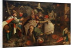 The Fight of the Blind Men, 1643 by Flemish School