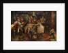 The Fight of the Blind Men, 1643 by Flemish School