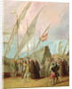 Departure of Christopher Columbus from Palos by Spanish School