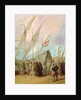 Departure of Christopher Columbus from Palos by Spanish School