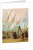Departure of Christopher Columbus from Palos by Spanish School