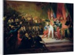 The Swearing-In of Louis-Philippe 9th August 1830 by Felix Auvray