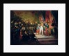 The Swearing-In of Louis-Philippe 9th August 1830 by Felix Auvray
