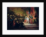 The Swearing-In of Louis-Philippe 9th August 1830 by Felix Auvray
