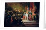 The Swearing-In of Louis-Philippe 9th August 1830 by Felix Auvray