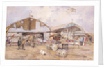 The Airfield, 1918 by Francois Flameng