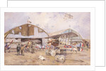 The Airfield, 1918 by Francois Flameng