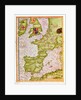 Fol.9v Map of Western Europe by Guillaume Le Testu