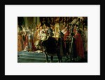 The Consecration of the Emperor Napoleon and the Coronation of the Empress Josephine by Pope Pius VII 2nd December 1804, 1807 by Jacques Louis David