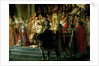 The Consecration of the Emperor Napoleon and the Coronation of the Empress Josephine by Pope Pius VII 2nd December 1804, 1807 by Jacques Louis David