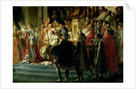 The Consecration of the Emperor Napoleon and the Coronation of the Empress Josephine by Pope Pius VII 2nd December 1804, 1807 by Jacques Louis David