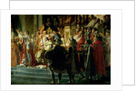 The Consecration of the Emperor Napoleon and the Coronation of the Empress Josephine by Pope Pius VII 2nd December 1804, 1807 by Jacques Louis David