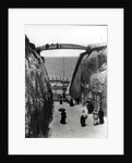 Newgate Gap, Margate, c.1900 by French Photographer