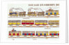 Rail Travel in 1845 by French School