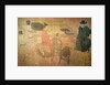 Three Well-Read Men from Lieou-Li T'ang in Conversation by (after) Zhou Wenju