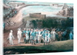The Siege of Yorktown, 1st-17th October 1781 by Louis Nicolas van Blarenberghe