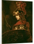 Pallas Athena or, Armoured Figure, 1664-65 by Rembrandt Harmensz. van Rijn