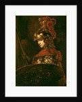 Pallas Athena or, Armoured Figure, 1664-65 by Rembrandt Harmensz. van Rijn
