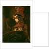 Pallas Athena or, Armoured Figure, 1664-65 by Rembrandt Harmensz. van Rijn