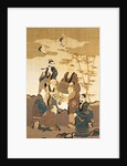 Seven wise men in the bamboo forest by Japanese School