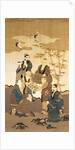 Seven wise men in the bamboo forest by Japanese School