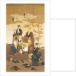 Seven wise men in the bamboo forest by Japanese School