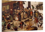 The Census at Bethlehem, 1566 by Pieter the Elder Bruegel