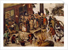 The Census at Bethlehem, 1566 by Pieter the Elder Bruegel