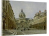 The Courtyard of the Old Sorbonne, 1886 by Emmanuel Lansyer